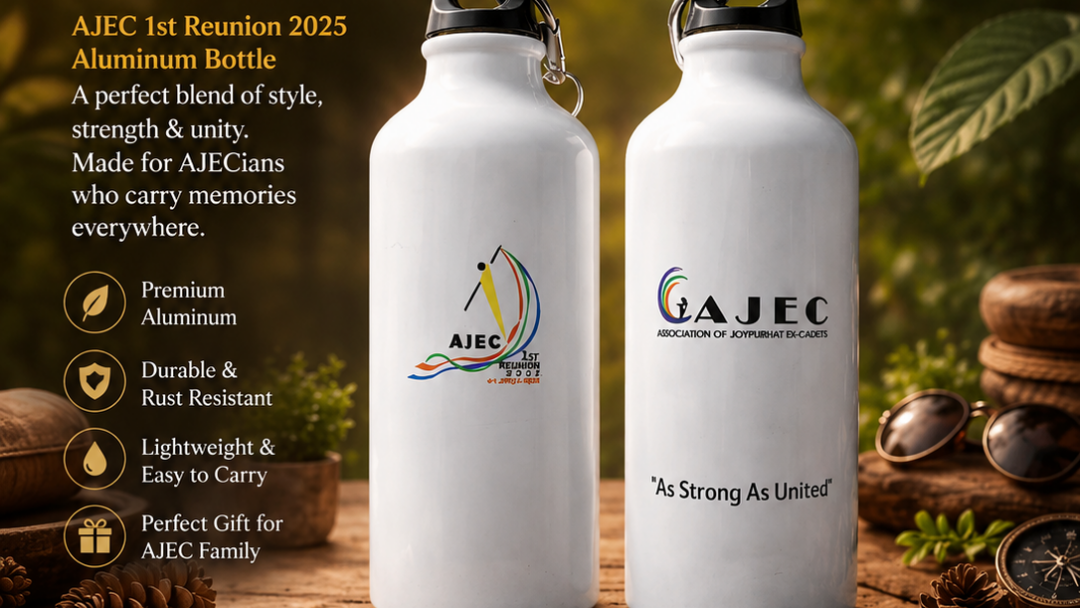 1st AJEC Reunion 2025 Premium Aluminum Water Bottle